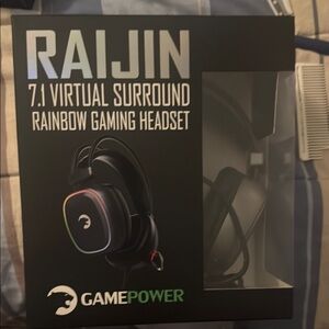 Rainbow Gaming Headset with 7.1 Surround Sound
